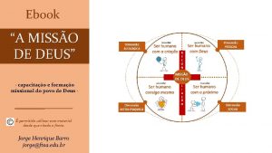 Ebook A MISSO DE DEUS capacitao e formao