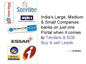 Indias Large Medium Small Companies banks on just