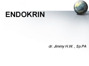 ENDOKRIN dr Jimmy H W Sp PA ENDOKRIN