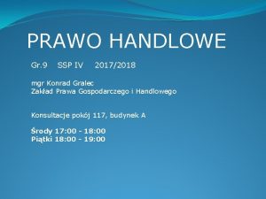 PRAWO HANDLOWE Gr 9 SSP IV 20172018 mgr