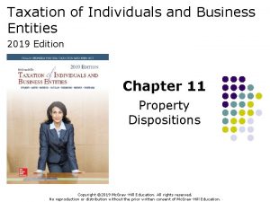 Taxation of Individuals and Business Entities 2019 Edition