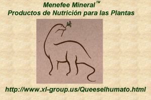 Menefee Mineral Productos de Nutricin para las Plantas