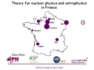 Theory for nuclear physics and astrophysics in France