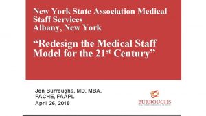 New York State Association Medical Staff Services Albany