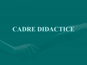 CADRE DIDACTICE EDUCATORI NITA MARIA NEACSU LAVINIA RADU