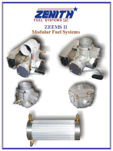 ZEEMS II Modular Fuel Systems Electronic Fuel Injection