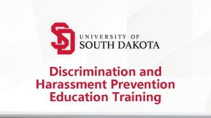 Discrimination and Harassment Prevention Education Training Discrimination Harassment