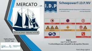 MERCATO OPR Opdrachtgever VLOOT dab Deel 4 van