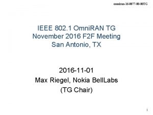 omniran16 0077 00 00 TG IEEE 802 1