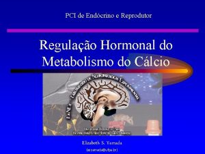 PCI de Endcrino e Reprodutor Regulao Hormonal do