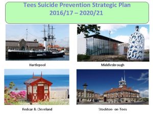 Tees Suicide Prevention Strategic Plan 201617 202021 Hartlepool