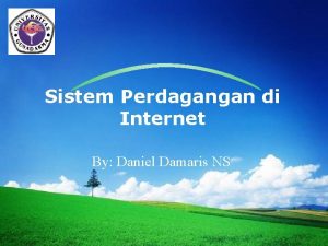 LOGO Sistem Perdagangan di Internet By Daniel Damaris