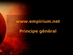 www empirium net Principe gnral Jeu par navigateur