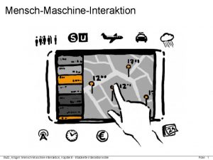 MenschMaschineInteraktion Butz Krger MenschMaschineInteraktion Kapitel 8 Etablierte Interaktionsstile