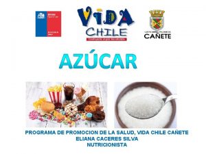 PROGRAMA DE PROMOCION DE LA SALUD VIDA CHILE