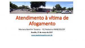 Atendimento vtima de Afogamento Mariana Bomfim Teixeira R