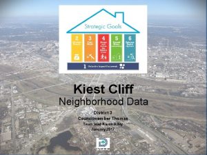 Kiest Cliff Neighborhood Data District 3 Councilmember Thomas