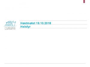 Hstmtet 19 10 2018 Helsfyr Terminliste 2018 2019