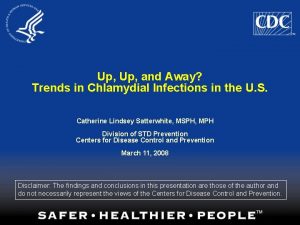 Up and Away Trends in Chlamydial Infections in