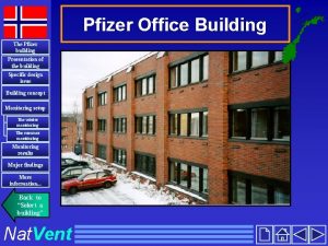 Pfizer Office Building The Pfizer building Presentation of