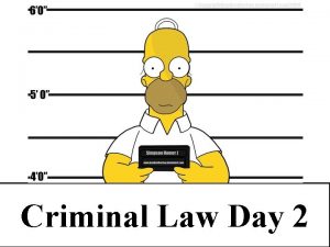 Criminal Law Day 2 Success Criteria 1252017 1