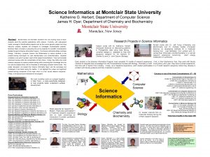 Science Informatics at Montclair State University Katherine G