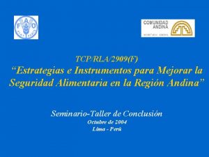 TCPRLA2909F Estrategias e Instrumentos para Mejorar la Seguridad