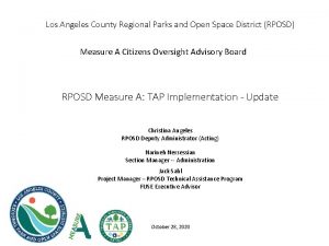 Los Angeles County Regional Parks and Open Space