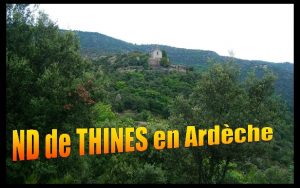 Lancien prieur NotreDame de Thines est situe au