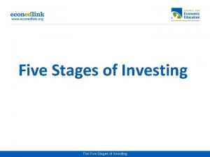 Five Stages of Investing The Five Stages of