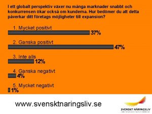 I ett globalt perspektiv vxer nu mnga marknader