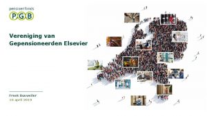 Vereniging van Gepensioneerden Elsevier Freek Busweiler 10 april