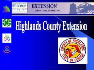 Gregg Hartt Citrus Agent I Highlands County Extension