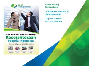 Kantor Cabang Karimunjawa Jl Karimun Jawa No 6