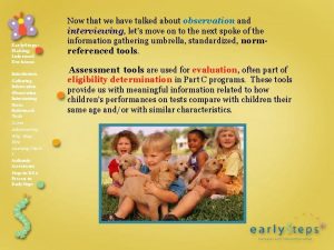 Early Steps Making Informed Decisions Introduction Gathering Information