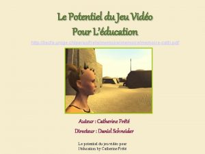 Le Potentiel du Jeu Vido Pour Lducation http