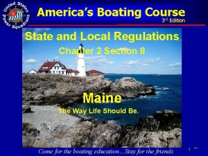 Americas Boating Course 3 rd Edition State and