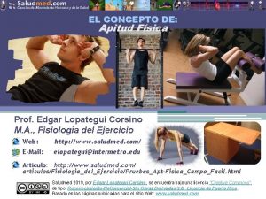EL CONCEPTO DE Apitud Fsica Prof Edgar Lopategui