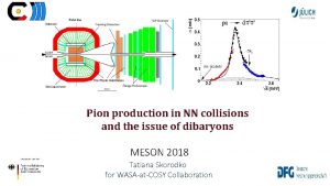 Pion production in NN collisions and the issue