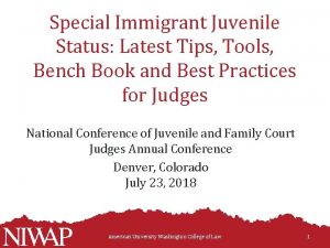 Special Immigrant Juvenile Status Latest Tips Tools Bench