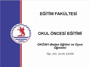 ETM FAKLTES OKUL NCES ETM OK 301 Beden