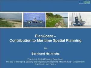 Plan Coast Contribution to Maritime Spatial Formatvorlage des