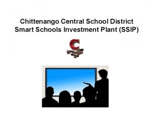 Chittenango Central School District Smart Schools Investment Plant