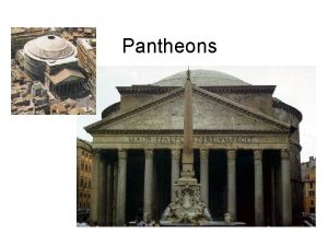 Pantheons Important Terms Pantheon Polytheism Monotheism Anthropomorphism Theriomorphism
