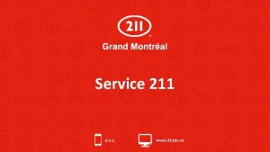 Service 211 2 1 1 www 211 qc