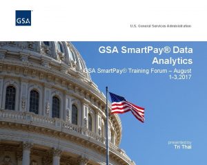 U S General Services Administration GSA Smart Pay