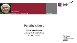 Bernd Schmid Isb systemische Professionalitt www isbw eu