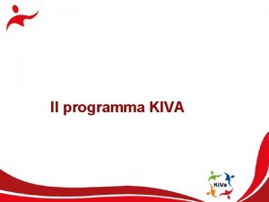 Il programma KIVA 1 Cosa Ki Va E