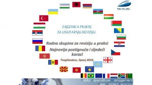 ZAJEDNICA PRAKSE ZA UNUTARNJU REVIZIJU Radna skupina za