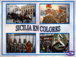 RECORRIDO DE UN PASEO VIRTUAL POR SICILIA COMPAGINACIN